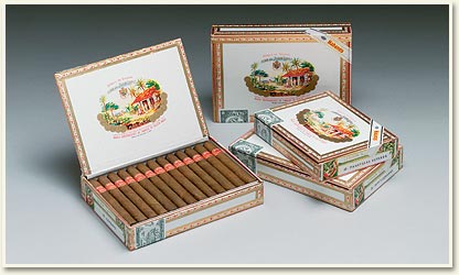 尊罗宾雪茄是一位西班牙商人名叫胡安· 洛佩斯·迪亚兹(juan lopez