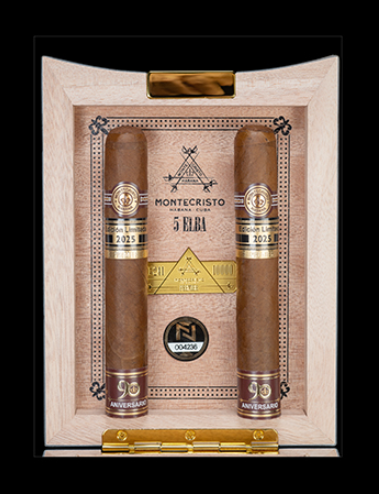 Habanos, S.A. presented a world premiere “Montecristo Elba 2025 Limited Edition”(图1)